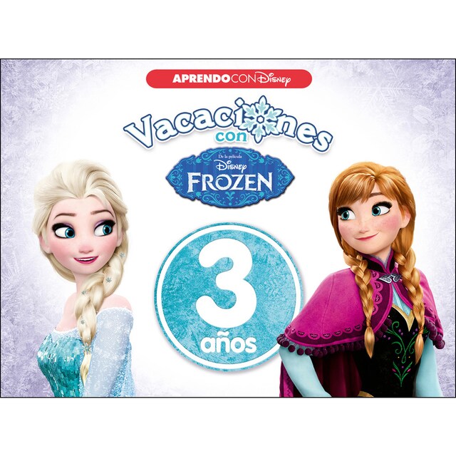 Imagen 0 de Vacaciones con Frozen (3 años) (Disney. Cuaderno de vacaciones)  (Tapa blanda)