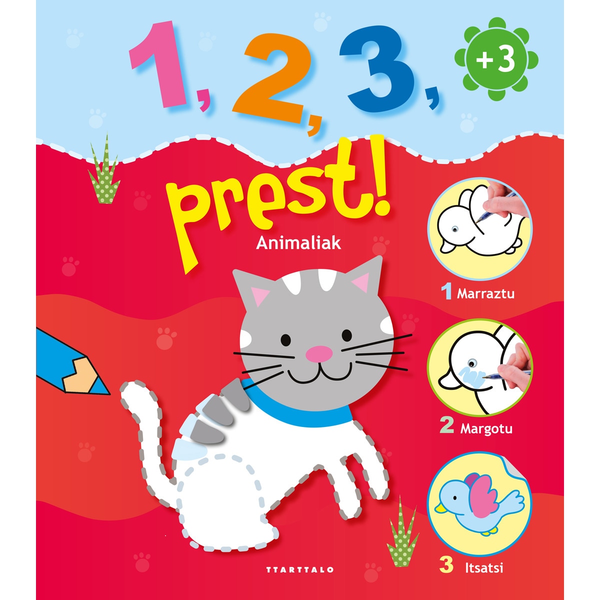 1, 2, 3 Prest! Animaliak 1