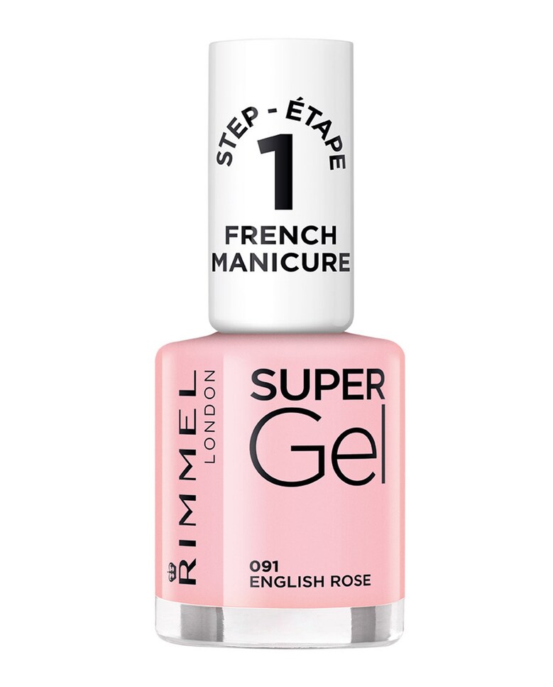 Super gel Manicura Francesa Rimmel 091-1
