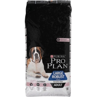 Ração para Cão Adulto Grande e Robusto com OptiDerma para Pele Sensível Rica em Salmão embalagem 14 kg - Purina Pro Plan