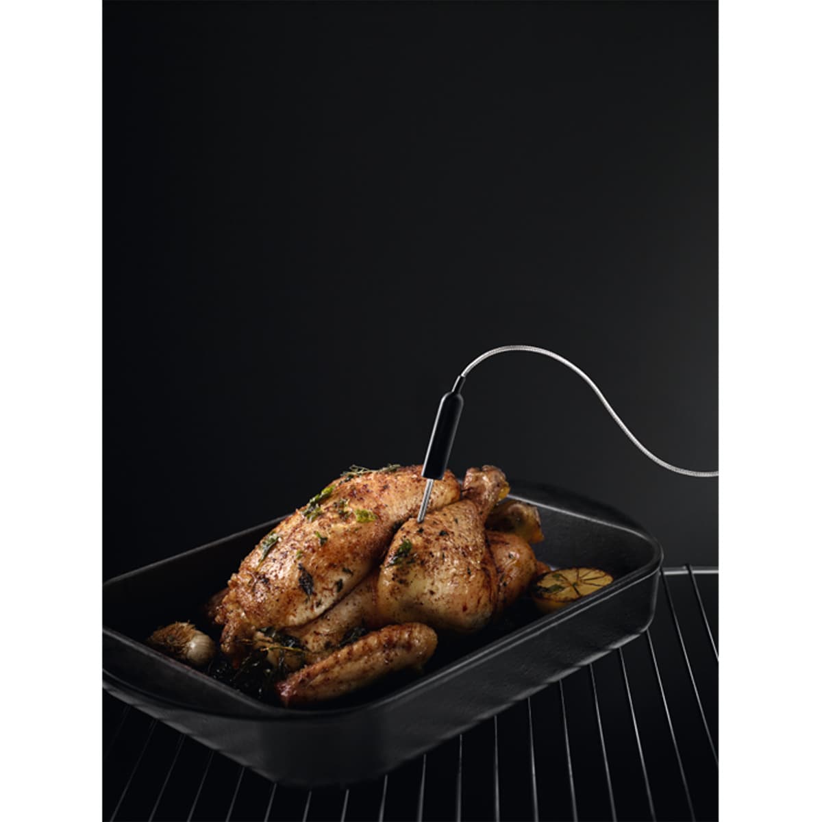 Horno multifunción AEG pirolítico - BPE642120M Inox antihuellas-5