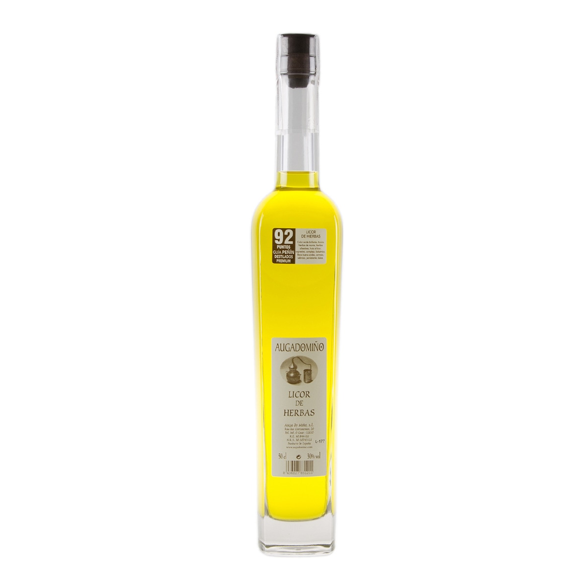 Licor de hierbas Augadomiño 1
