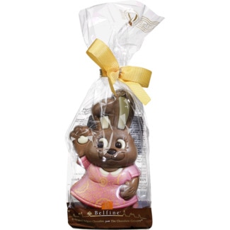 Coelho de Chocolate Mary e Marc embalagem 75 g - Belfine