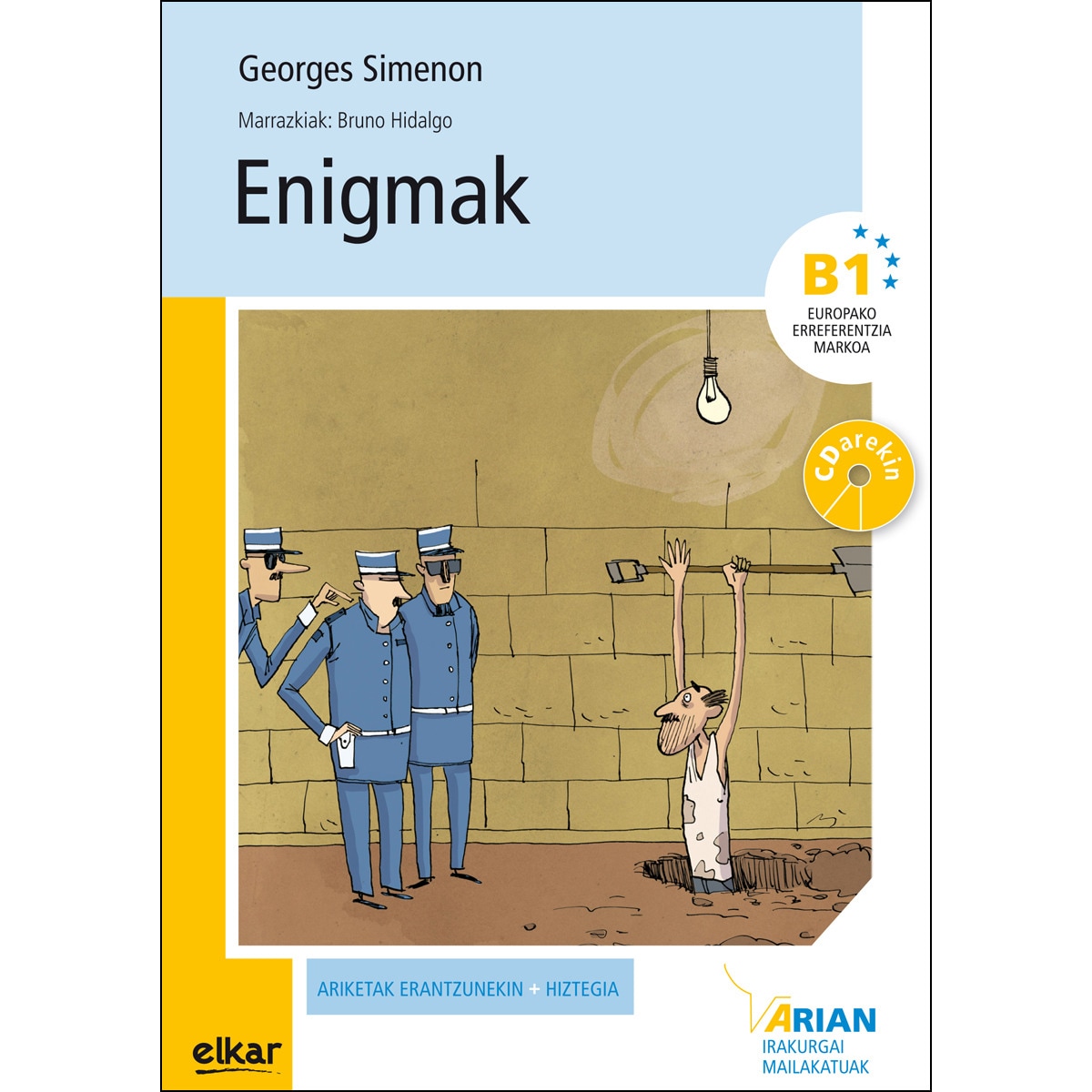Enigmak (+CD audioa): Arian B1. Irakurgaiak (Capa mole) 1
