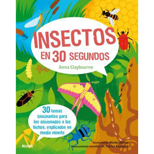 Imagem 0 de Insectos en 30 segundos: 30 temas fascinantes para los aficionados a los bichos, explicados en medio minu(Tapa blanda)