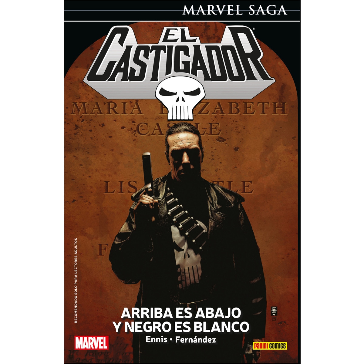 Imagen 0 de Marvel Saga El Castigador 5. Arriba Es Abajo Y Negro Es Blanco: ARRIBA ES ABAJO Y NEGRO ES BLANCO  (Tapa dura)