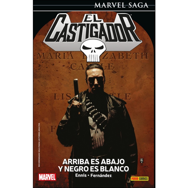 Imagen 0 de Marvel Saga El Castigador 5. Arriba Es Abajo Y Negro Es Blanco: ARRIBA ES ABAJO Y NEGRO ES BLANCO  (Tapa dura)