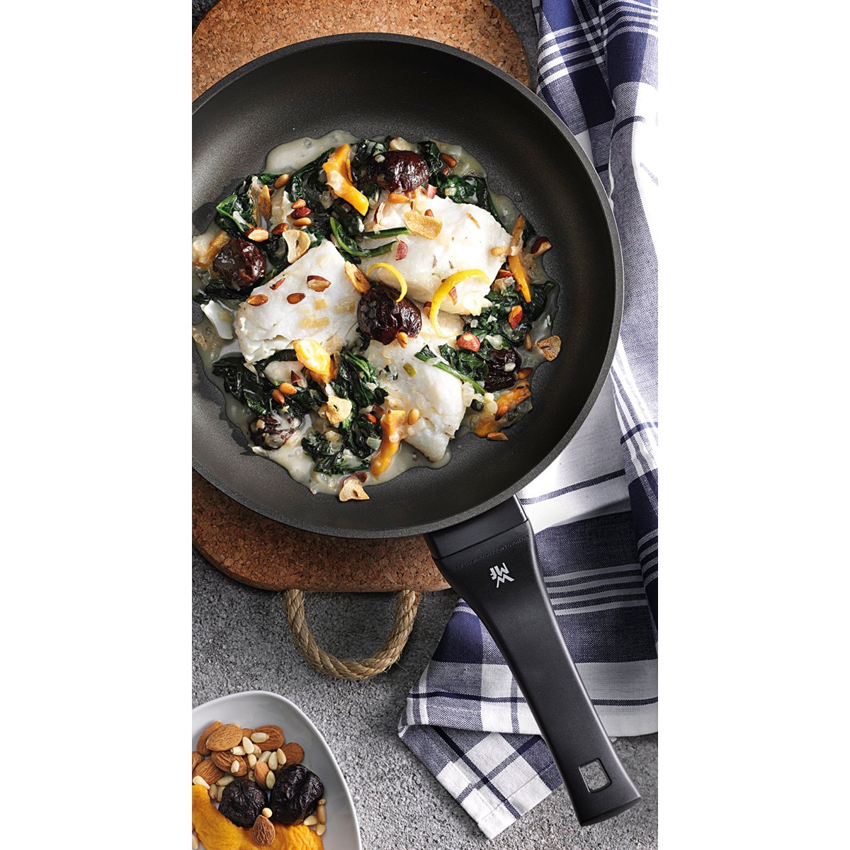 Frigideira Permadur Excellent WMF Preto-2