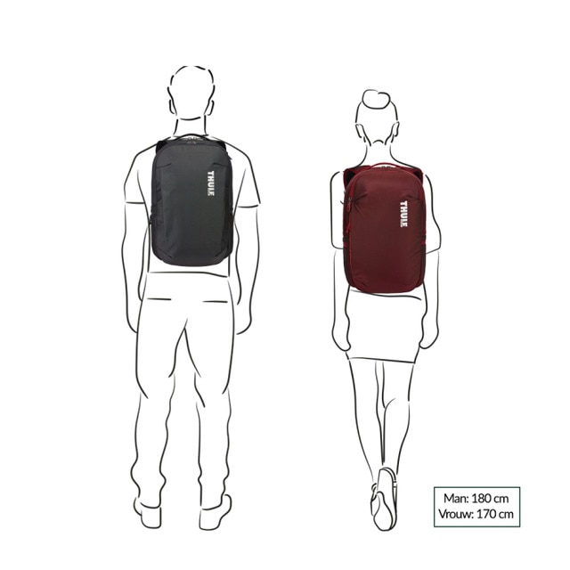 Mochila Thule Subterra 23 L TSLB-315DSH - Dark Shadow Cinzento-2