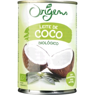 Leite de Coco Biológico embalagem 400 ml - Origens