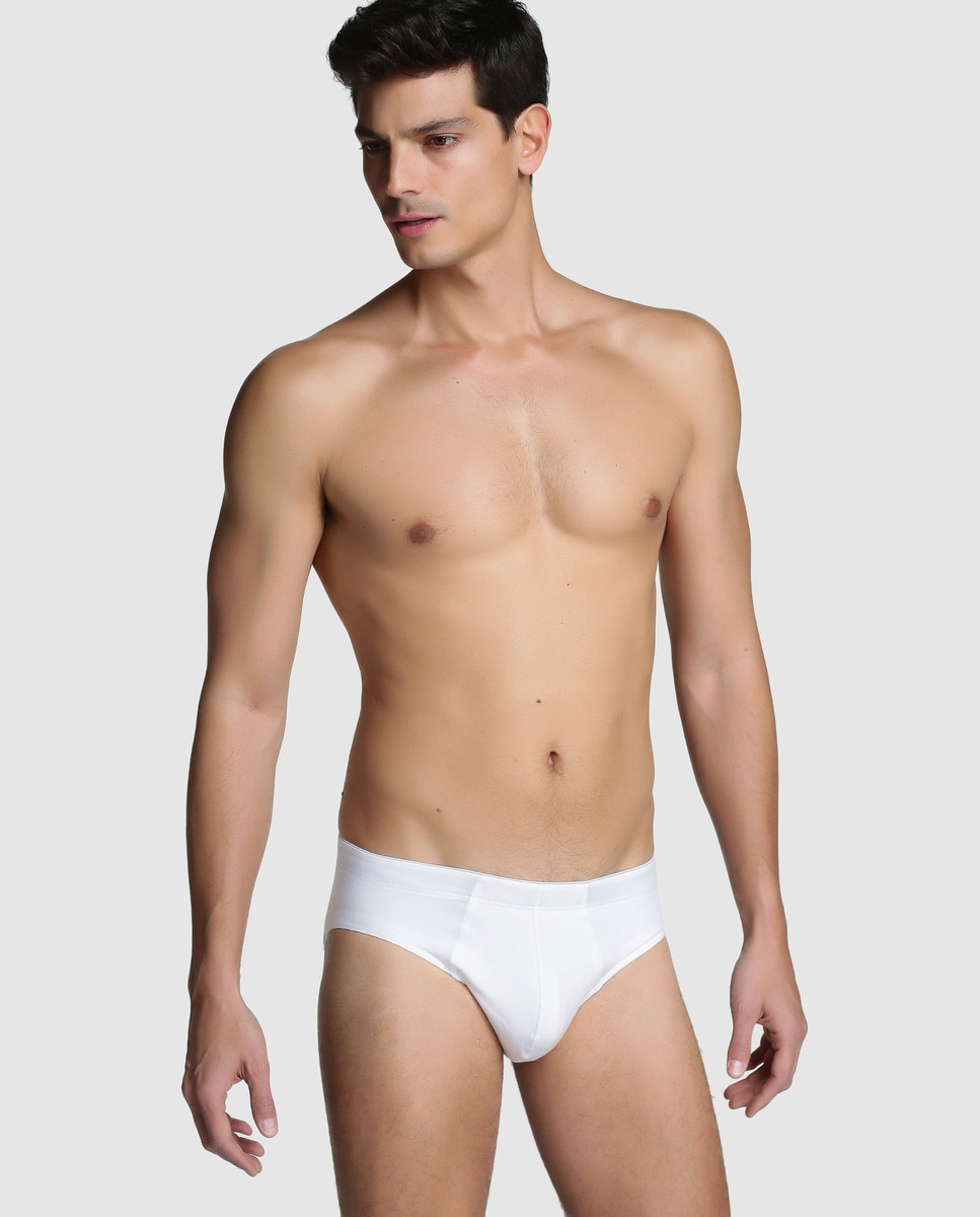 Imagem 0 de Slips de homem Hanro brancos