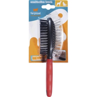 Escova Combination Brush para Cão e Gato embalagem 1 unidade - Ferplast