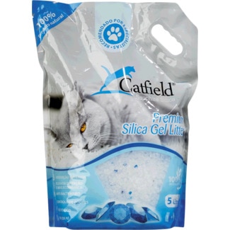 Areia para Gato Gel Sílica embalagem 5 L - Catfield