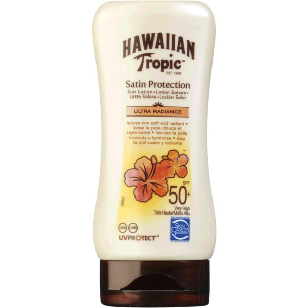 Loção Solar Satin Protection FP 50 embalagem 180 ml