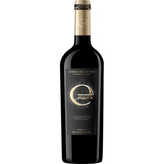 vino tinto joven tempranillo Vendimia Seleccionada DO Ribera del Duero botella 75 cl - Estigma