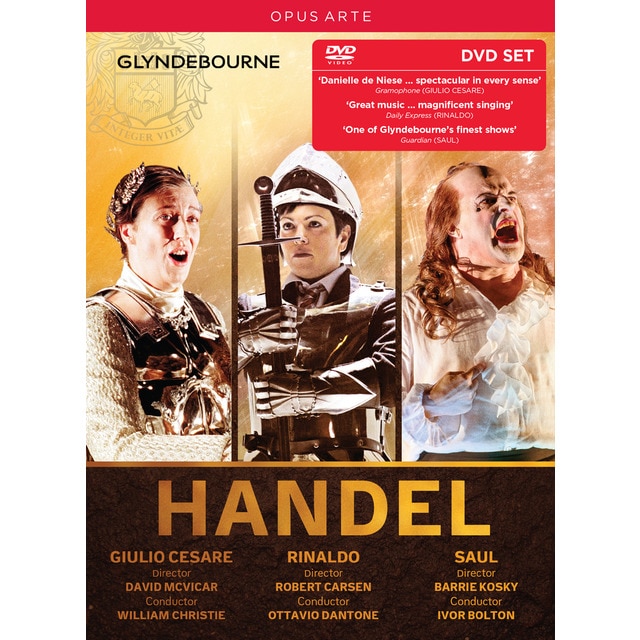 Imagen 0 de Giulio Cesare, Saul, Rinaldo (5 DVD)