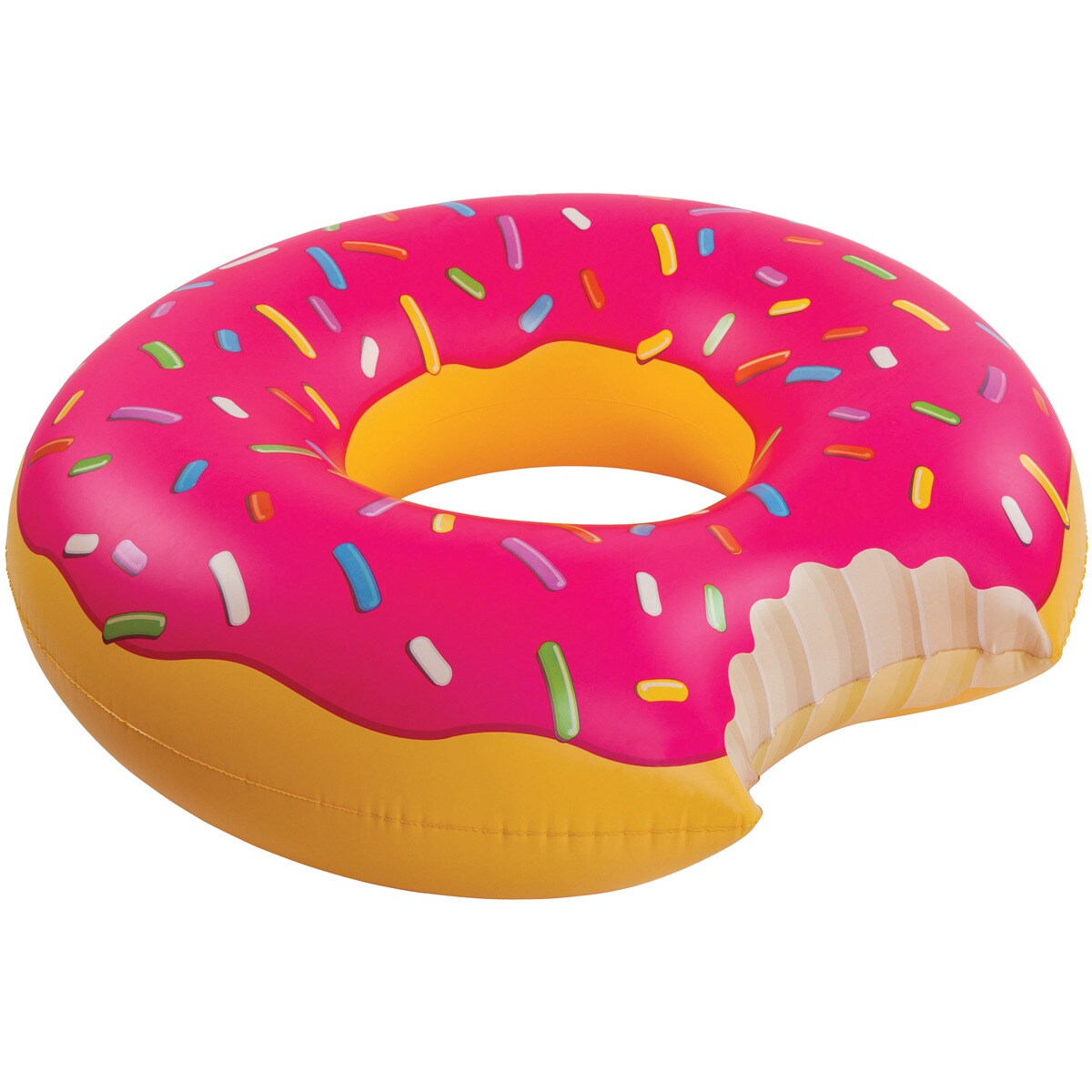 Big Mouth - Flotador Hinchable Gigante Rosquilla Rosa