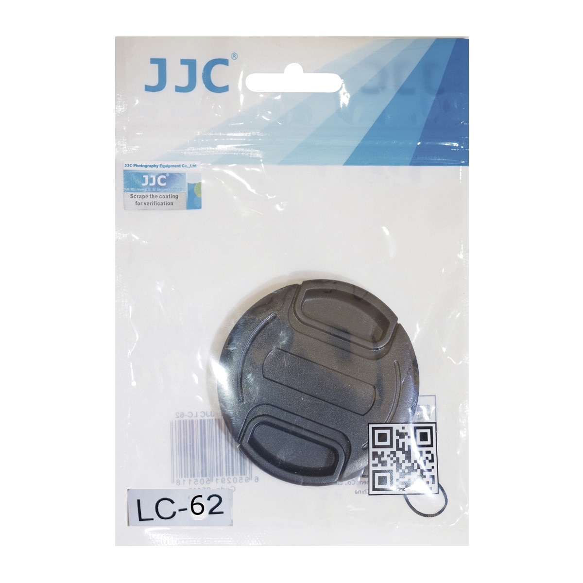 Imagen 0 de Tapa de protección JJC para objetivos con diametro 62 mm