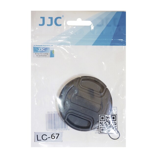 Imagen 0 de Tapa de protección JJC para objetivos con diametro 67 mm