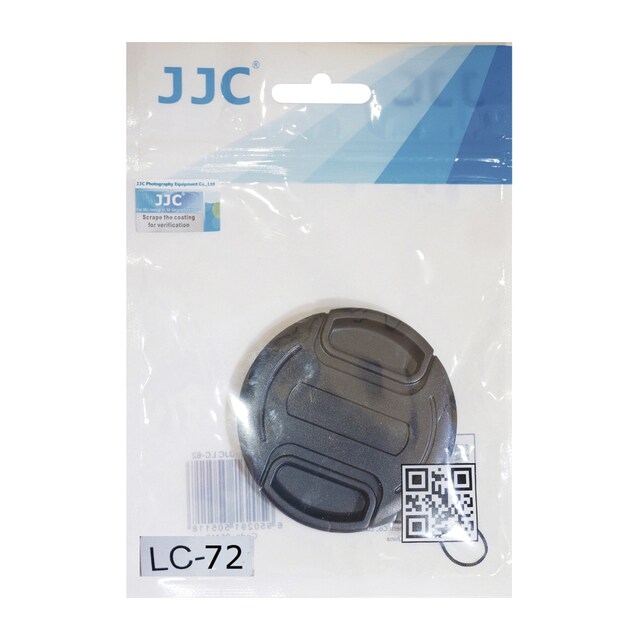 Imagen 0 de Tapa de protección JJC para objetivos con diametro 72 mm