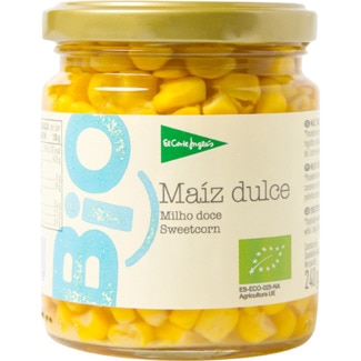 Milho Doce Biológico frasco 160 g - El Corte Inglés Bio