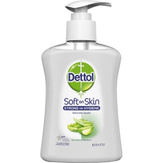 Sabonete Líquido para as Mãos Anti-Bacteriano Hidratante com Aloe Vera embalagem 250 ml - Dettol