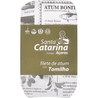 Filete de Atum com Tomilho lata 120 g - Santa Catarina
