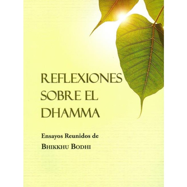 Imagen 0 de Reflexiones sobre el dhamma
