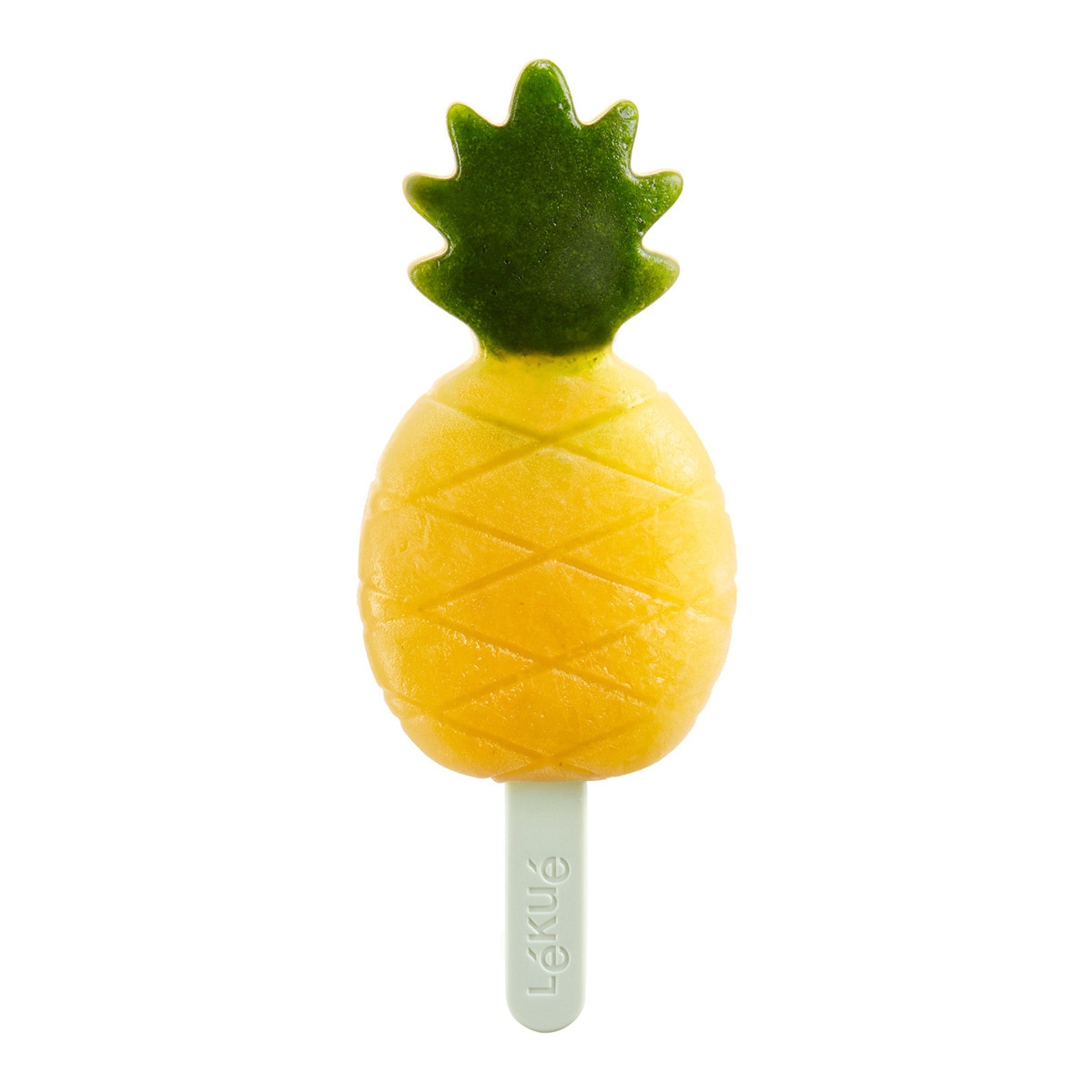 Conjunto de 4 moldes para gelados Frutas Tropicais Lékué Multicolor-3