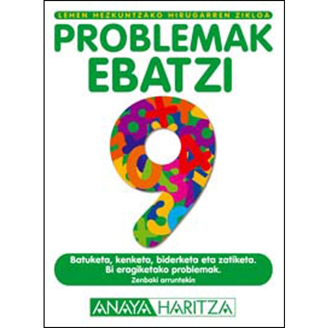 Problemak ebatzi 9. (Capa mole) 1
