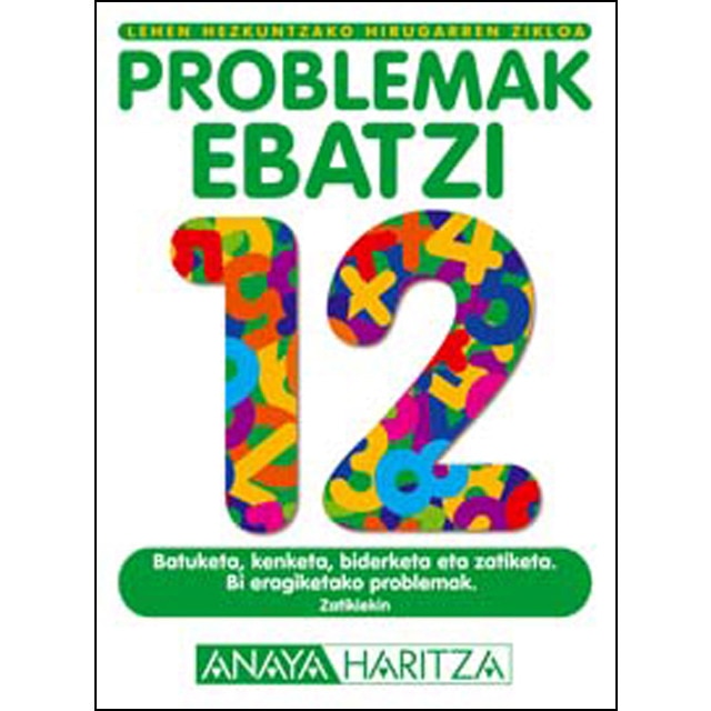 Problemak ebatzi 12. (Capa mole) 1