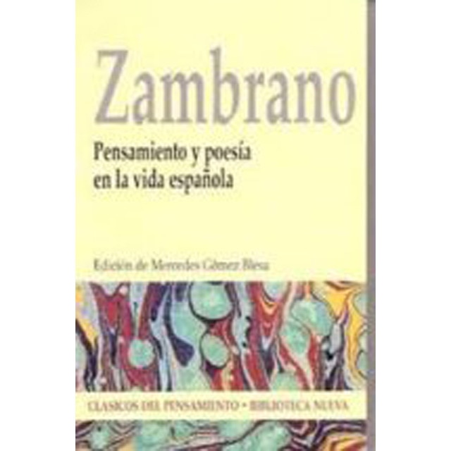 Pensamiento y poesía en la vida española (Capa mole) 1
