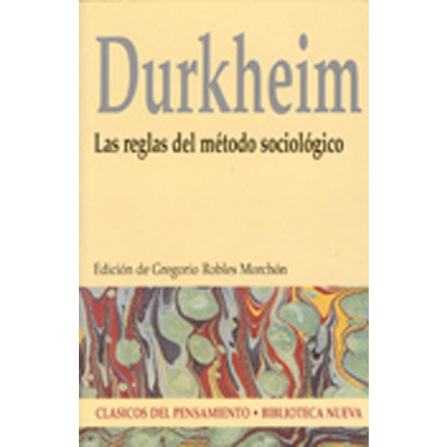 Imagem 0 de Las reglas del método sociológico(Tapa blanda)
