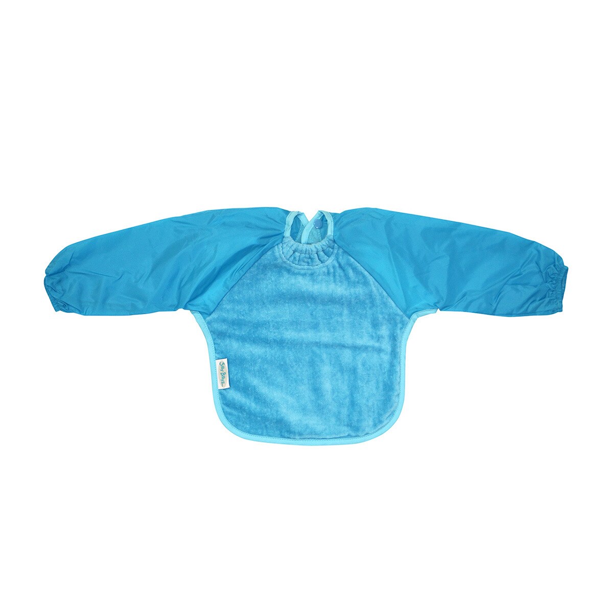 Silly Billyz - Babero Con Mangas Largas (6 Meses - 2 Años) Azul