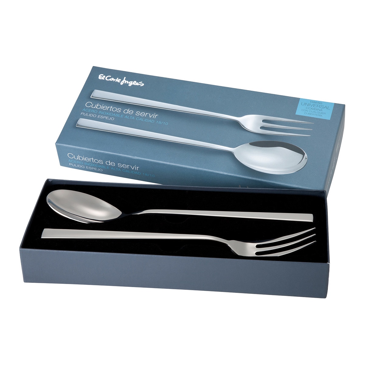 Conjunto para servir saladas Universal Aço-2