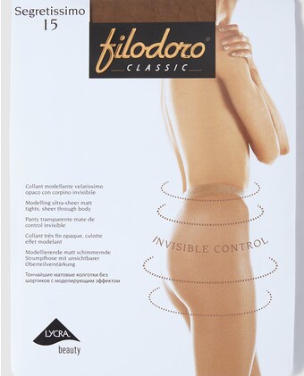 Filodoro panty de control de 15 deniers SEGRETISSIMO 15
