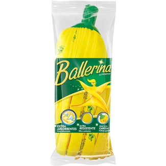 fregona amarilla súper absorbente paquete 1 unidad - Ballerina