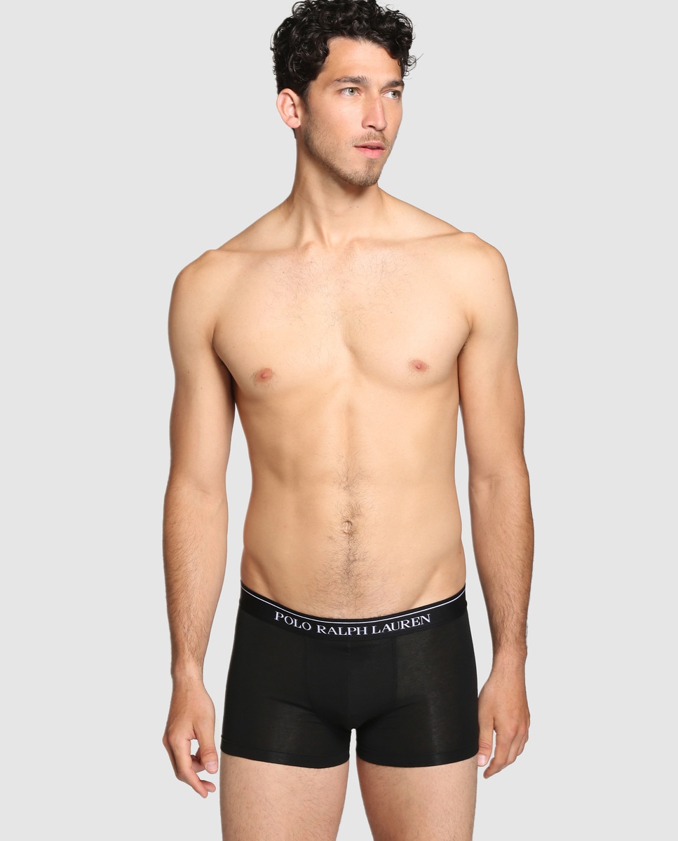 Pack de Três Boxers de Algodão Multicolor-3