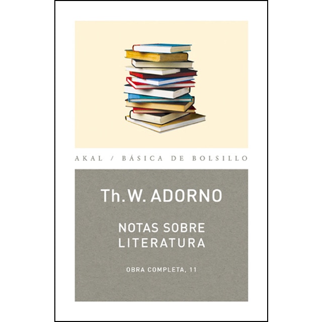 Imagem 0 de Notas sobre literatura(Tapa blanda)