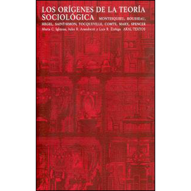 Los orígenes de la teoría sociológica (Capa mole com abas) 1