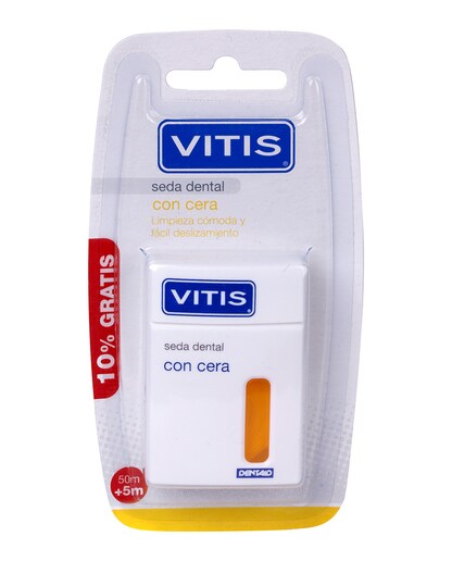 Imagen 0 de Seda Dental con Cera V3 Vitis