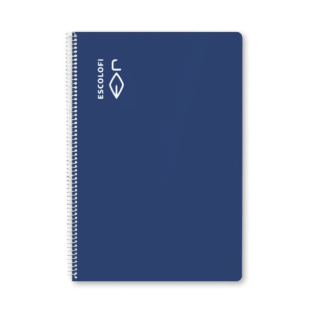 Imagen 0 de Cuaderno Espiral Folio 50 hojas 70 gramos Milimetrado 4x4x16 Tapa Dura Escolofi