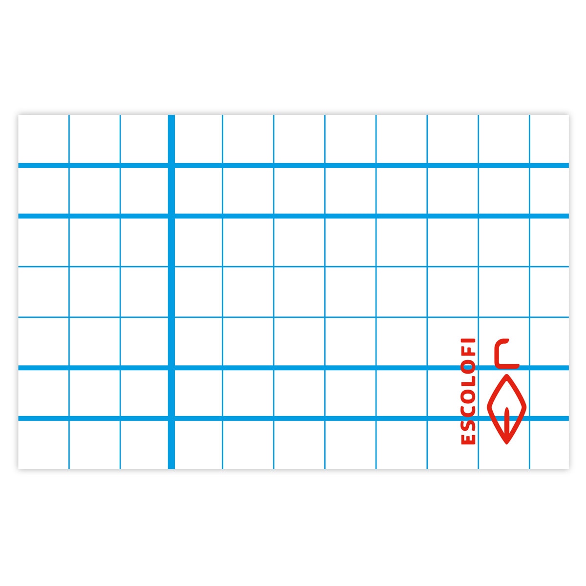 Cuaderno Espiral Folio 50 hojas 70 gramos Cuadrícula Pautada 4 Tapa Dura Escolofi Naranja-2