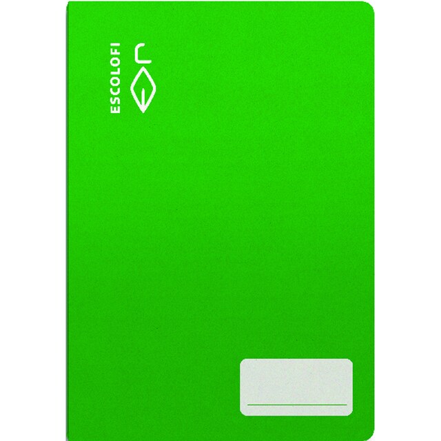 Imagen 0 de Libreta Grapada Cuarto 32 hojas 70 gramos horizontal Tapa Blanda Escolofi