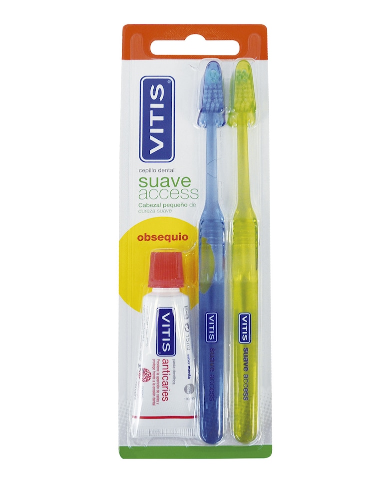 Duplo Cepillo dental Access Suave Vitis 1