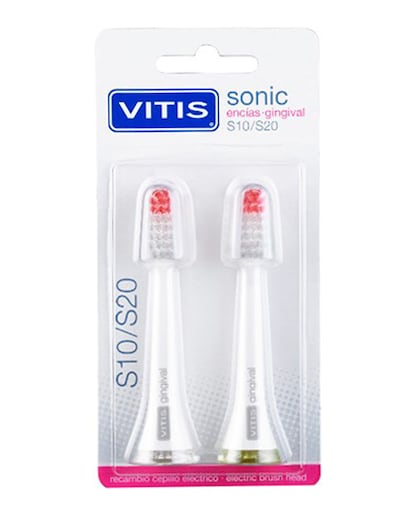 Imagen 0 de 2 Recambios Cabezal encías Cepillo eléctrico Vitis Sonic S10 y S20 Vitis