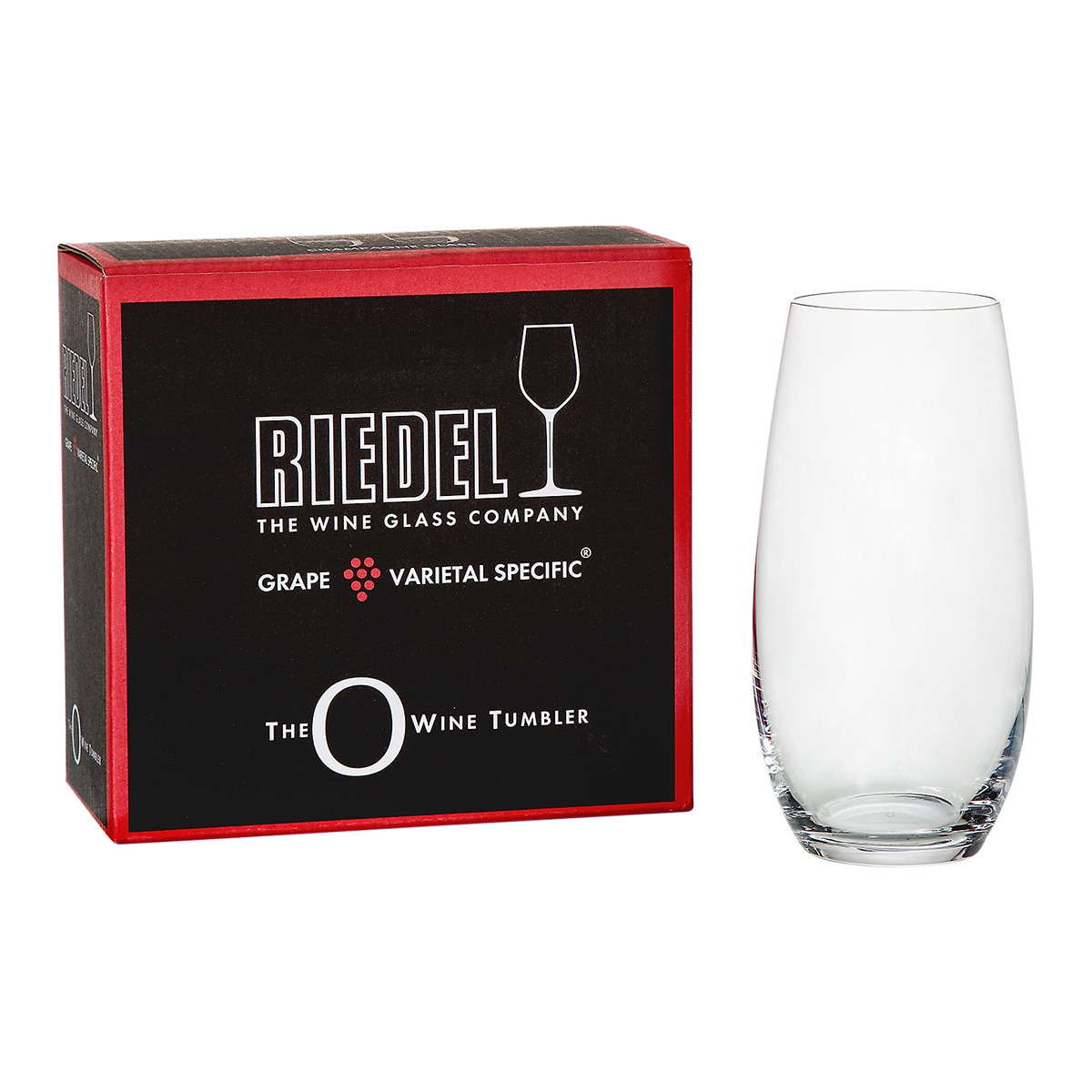 Jogo de 2 copos de champanhe sem pé O Riedel Transparente-2