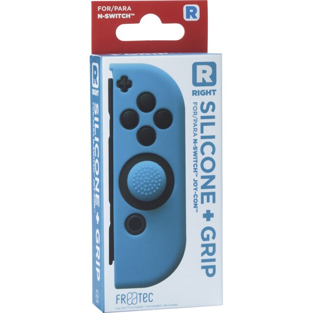 Imagem 0 de Capa Silicone + Grip Joy-Con Direito Azul - Nintendo Switch