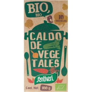 Caldo de Vegetais Biológico embalagem 100 g - Santiveri