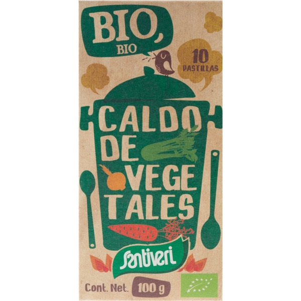 Caldo de Vegetais Biológico embalagem 100 g